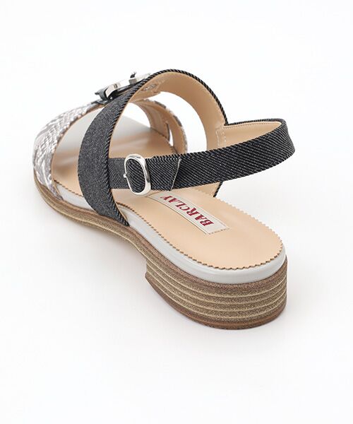 BARCLAY / バークレー サンダル | センターバックル バックストラップサンダル | 詳細3