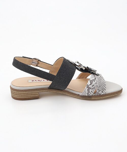 BARCLAY / バークレー サンダル | センターバックル バックストラップサンダル | 詳細4