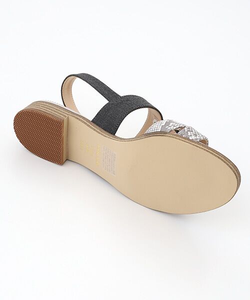 BARCLAY / バークレー サンダル | センターバックル バックストラップサンダル | 詳細5