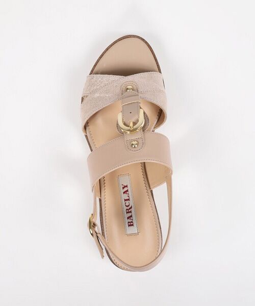 BARCLAY / バークレー サンダル | センターバックル バックストラップサンダル | 詳細9