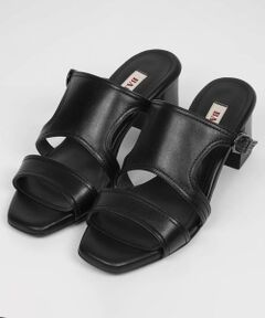 BARCLAY レディースサンダル OUTLET】BARCLAY（バークレー） 深めデザインサンダル ブルー