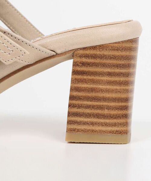 BARCLAY / バークレー サンダル | トラッドテイスト ヒールアップミュール | 詳細5