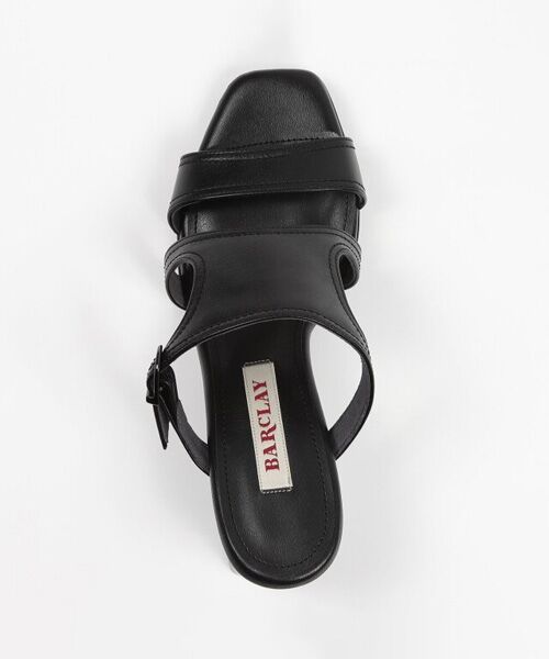 BARCLAY / バークレー サンダル | トラッドテイスト ヒールアップミュール | 詳細8