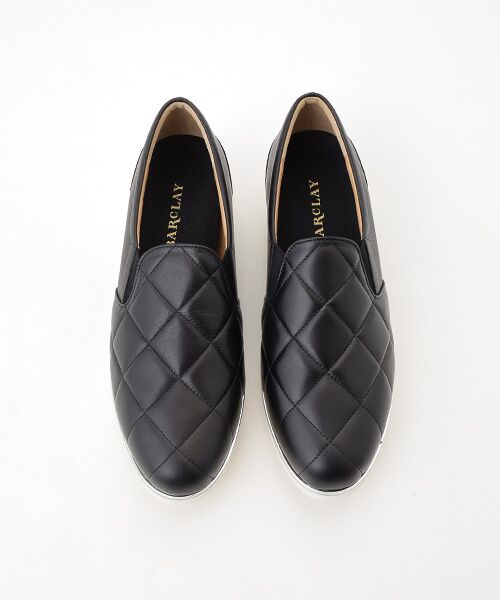 BARCLAY / バークレー スニーカー | キルティングスリッポン | 詳細1