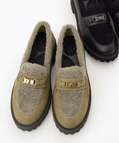 BARCLAY / バークレー ビジネス・ドレスシューズ | ボア素材ローファー