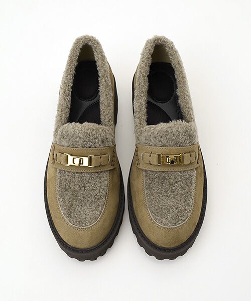 BARCLAY / バークレー ビジネス・ドレスシューズ | ボア素材ローファー | 詳細2