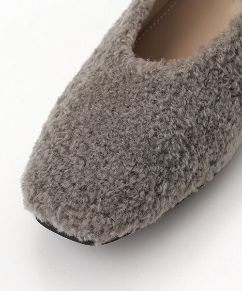 BARCLAY / バークレー フラットシューズ | メリージェーンボアパンプス | 詳細6