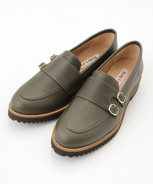 BARCLAY / バークレー ビジネス・ドレスシューズ | ダブルモンクストラップローファー | 詳細1