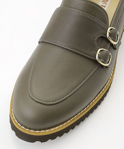 BARCLAY / バークレー ビジネス・ドレスシューズ | ダブルモンクストラップローファー | 詳細7