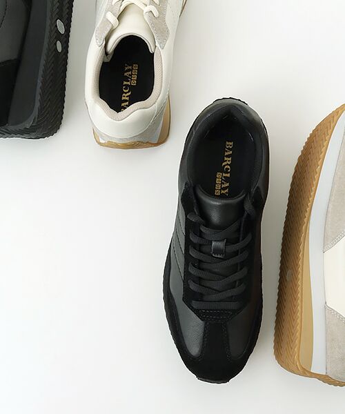 BARCLAY / バークレー スニーカー | ボリュームソールスニーカー（ブラック）