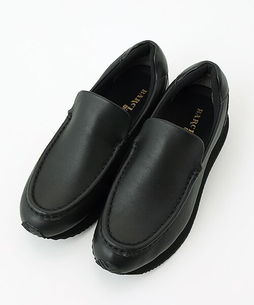 BARCLAY / バークレー スニーカー | ボリュームスリッポンスニーカー（ブラック）