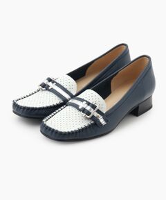 BARCLAY / バークレー ビジネス・ドレスシューズ | パンチングモカシンパンプス