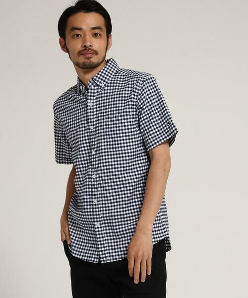Web限定 ストレッチオックス 半袖シャツ メンズ シャツ ブラウス Base Station ベースステーション ファッション通販 タカシマヤファッションスクエア