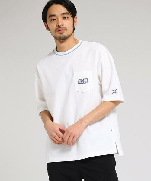 セール Web限定 ビッグシルエット Tシャツ メンズ カノコ 半袖tシャツ Bscl その他トップス Base Station ベースステーション ファッション通販 タカシマヤファッションスクエア