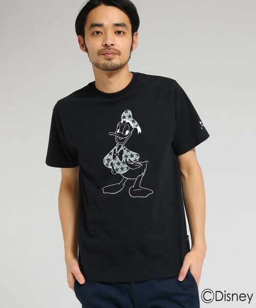 セール Web限定 Disney ディズニー Tシャツ シルエット 星柄 半袖tシャツ ドナルドダック その他トップス Base Station ベースステーション ファッション通販 タカシマヤファッションスクエア