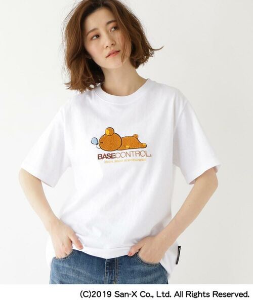 セール Web限定 コラボ 別注 Rilakkuma リラックマ 寝そべり 半袖tシャツ レディース Tシャツ その他トップス Base Station ベースステーション ファッション通販 タカシマヤファッションスクエア