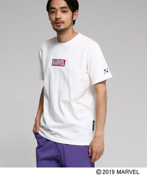 セール コラボ別注 Marvel マーベル アイアンマン 刺繍 ｔシャツ その他トップス Base Station ベースステーション ファッション通販 タカシマヤファッションスクエア