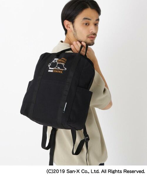 セール コラボ 別注 リラックマ キャンバス リュック ギフト リュック バックパック Base Station ベースステーション ファッション通販 タカシマヤファッションスクエア