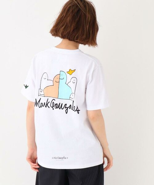 セール Mark Gonzales マークゴンザレス 別注 配色 バックプリント 半袖 Tシャツ その他トップス Base Station ベースステーション ファッション通販 タカシマヤファッションスクエア