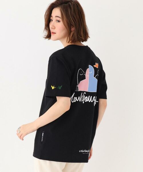 セール Mark Gonzales マークゴンザレス 別注 配色 バックプリント 半袖 Tシャツ その他トップス Base Station ベースステーション ファッション通販 タカシマヤファッションスクエア