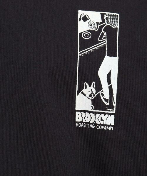 Brooklyn Roasting Company ラテアートイラストプリントtシャツ その他トップス Base Station ベースステーション ファッション通販 タカシマヤファッションスクエア