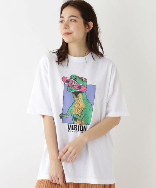 Vision Street Wear 恐竜イラストプリントtシャツ その他トップス Base Station ベースステーション ファッション通販 タカシマヤファッションスクエア