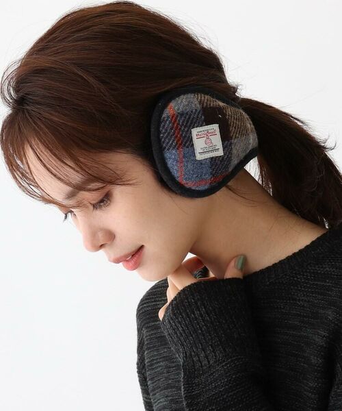 Harris Tweed ハリス ツィード イヤーマフラー ネックウォーマー イヤーマフ Base Station ベースステーション ファッション通販 タカシマヤファッションスクエア