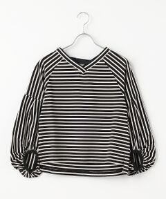 B DONNA / ビドンナ カットソー | 【日本製】バスク天竺ボーダーカットソー