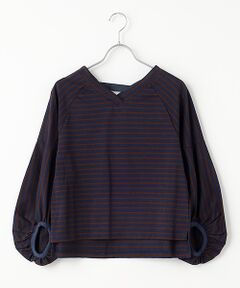 B DONNA / ビドンナ カットソー | 【日本製】バスク天竺ボーダーカットソー