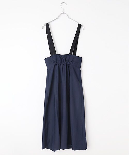 B DONNA / ビドンナ ロング・マキシ丈スカート | 【日本製】デニムインシュレーター　ジャンパースカート | 詳細2