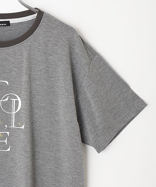 B DONNA / ビドンナ Tシャツ | ベア天　フロントロゴカットソー | 詳細2