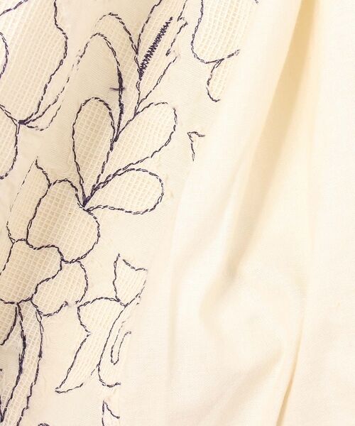 BEARDSLEY / ビアズリー シャツ・ブラウス | 貼り付け刺繍ブラウス | 詳細5
