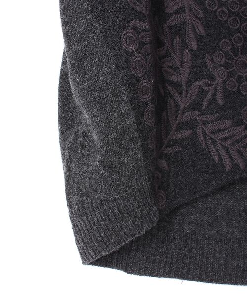 BEARDSLEY / ビアズリー ニット・セーター | フロント刺繍ニット | 詳細4