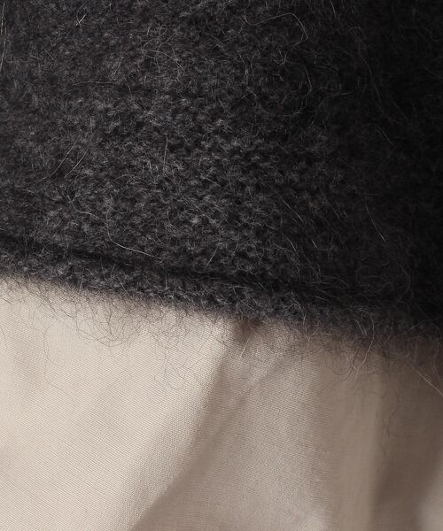 BEARDSLEY / ビアズリー ニット・セーター | ラクーン裾布帛ニット | 詳細5