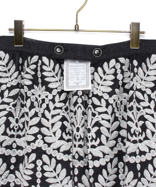 BEARDSLEY / ビアズリー ロング・マキシ丈スカート | 【&Premium掲載商品】刺繍オーバースカート | 詳細2