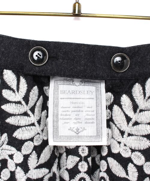BEARDSLEY / ビアズリー ロング・マキシ丈スカート | 【&Premium掲載商品】刺繍オーバースカート | 詳細7