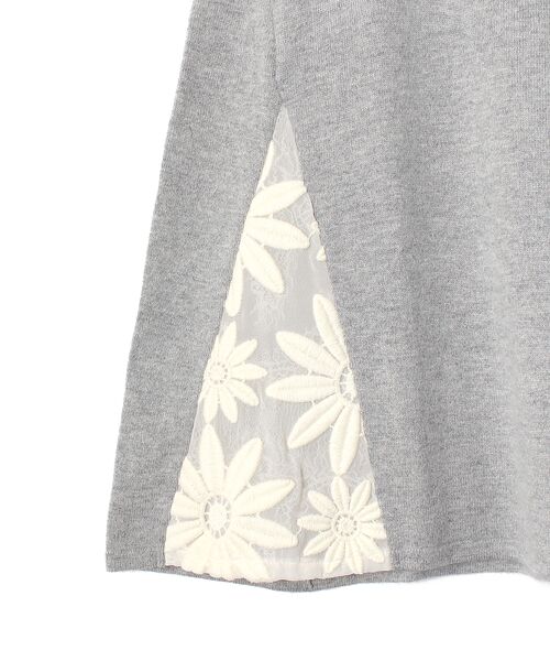 BEARDSLEY / ビアズリー ニット・セーター | サイド花刺繍ニット | 詳細6