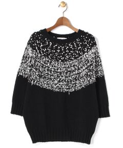 BEARDSLEY / ビアズリー ニット・セーター | 【&Premium掲載商品】ファンシーボーダーニット