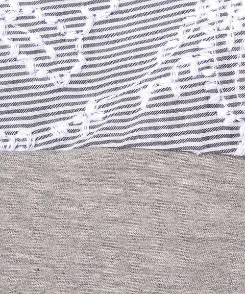 BEARDSLEY / ビアズリー カットソー | ペイズリー刺繍Tシャツ | 詳細6