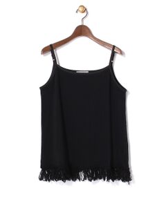 BEARDSLEY ビアズリー トップス キャミソール ブラック F 美品 BEARDSLEY ビアズリー トップス キャミソール ブラック F 美品