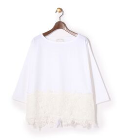 BEARDSLEY / ビアズリー シャツ・ブラウス | 裾レースブラウス