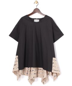 BEARDSLEY / ビアズリー シャツ・ブラウス | 犬プリント裾フレアー