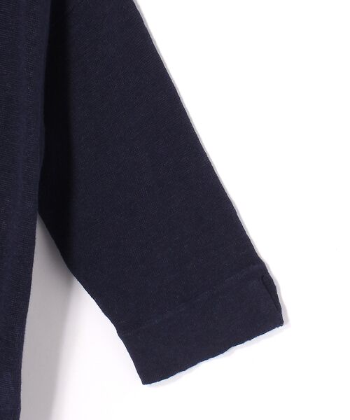BEARDSLEY / ビアズリー ニット・セーター | リネン裾ラウンドニット | 詳細3