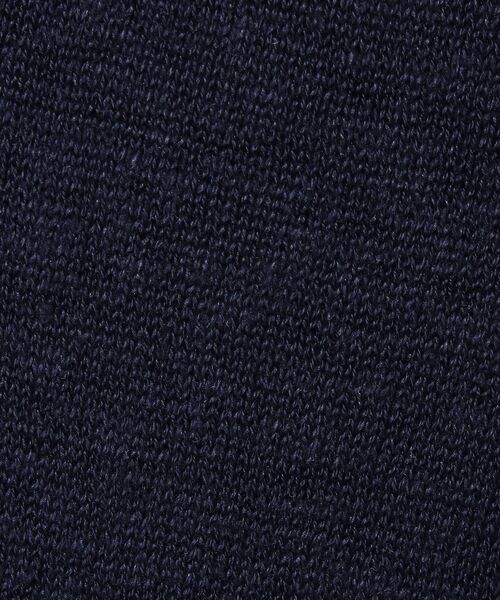 BEARDSLEY / ビアズリー ニット・セーター | リネン裾ラウンドニット | 詳細5