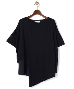 BEARDSLEY / ビアズリー カットソー | 布帛コンビアシメカットソー