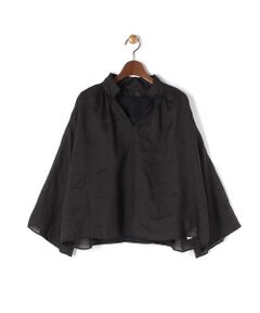 BEARDSLEY / ビアズリー シャツ・ブラウス | ラミースタンドカラーシャツ