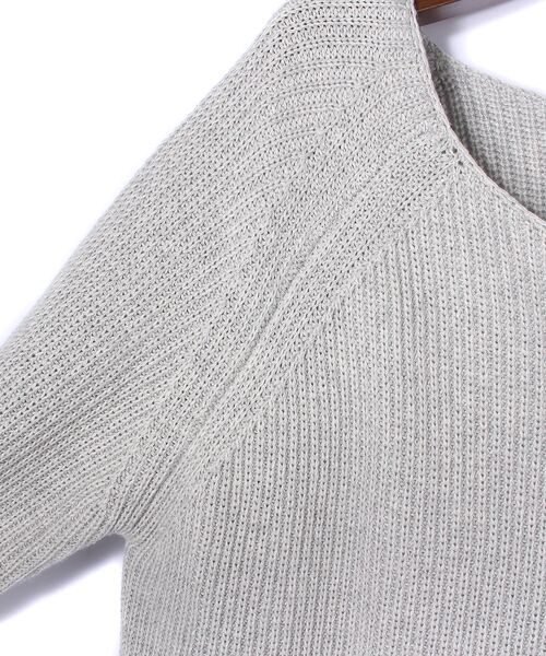 BEARDSLEY / ビアズリー ニット・セーター | 裾刺繍インナーニット | 詳細6