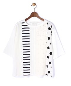 BEARDSLEY / ビアズリー カットソー | パッチワークカットソー