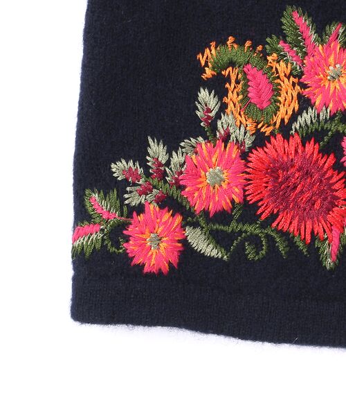 BEARDSLEY / ビアズリー ニット・セーター | 裾刺繍ニット | 詳細4