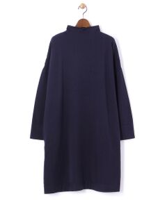 BEARDSLEY / ビアズリー ミニ丈・ひざ丈ワンピース | コットン/シルクドレープネックワンピース